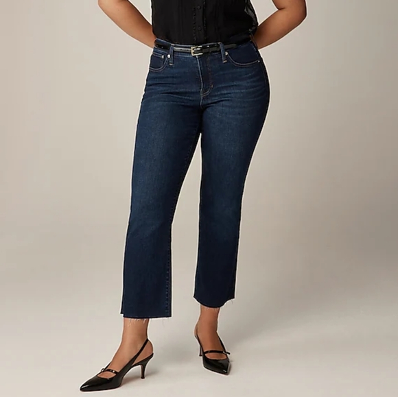 J. Crew Mid-rise Kickout Jean - Picture 1 of 9